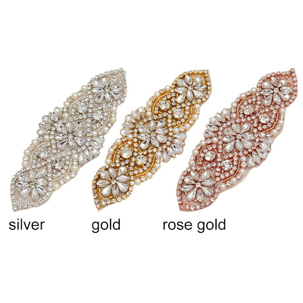 Crystal Decor tekojalokivi applikaatio ROSE GOLD rose gold