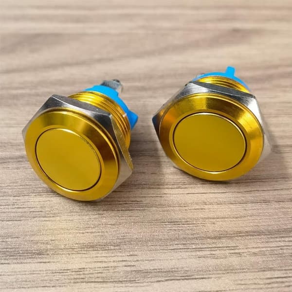 2st Tryckknappsbrytare 16mm 3A/12V 24V 36 DC