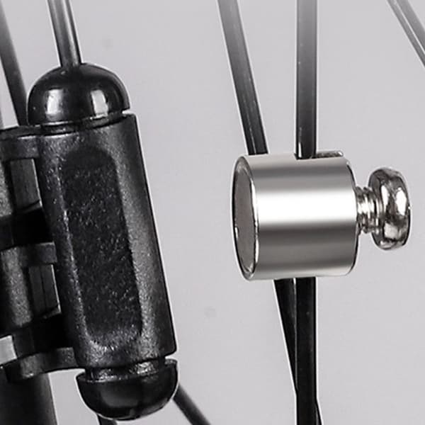 Cykelkod Klocka Stark Silver Magnetisk Magnetkod Klocka