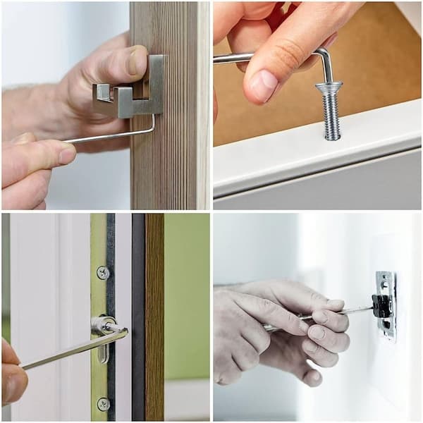 205 kpl Mutterit ja pultit Lajitelmasarja Set