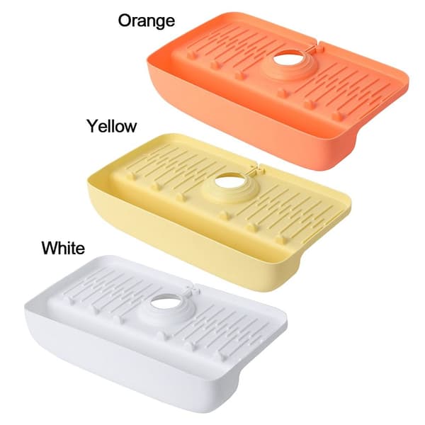 Kran Matte Vask Splash Guard HVIT white