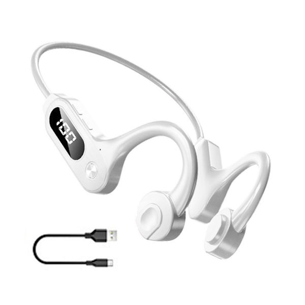 Bone Conduction -kuulokkeet Langattomat nappikuulokkeet VALKOINEN White
