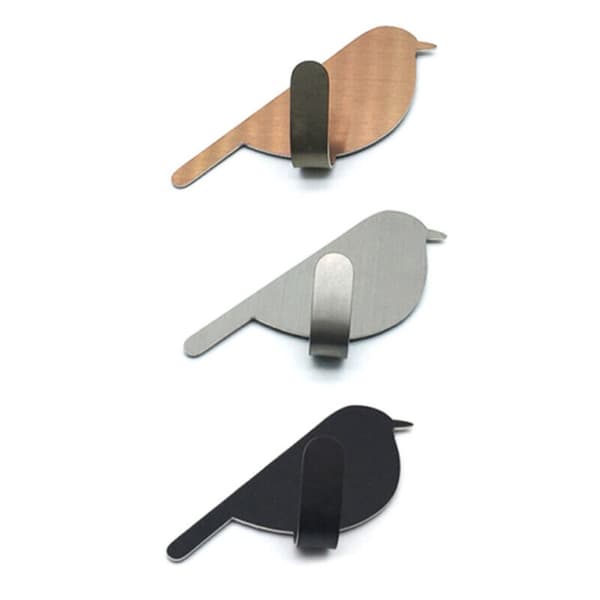 Krog Tøjholder SØLV 4STK 4STK Silver 4pcs-4pcs