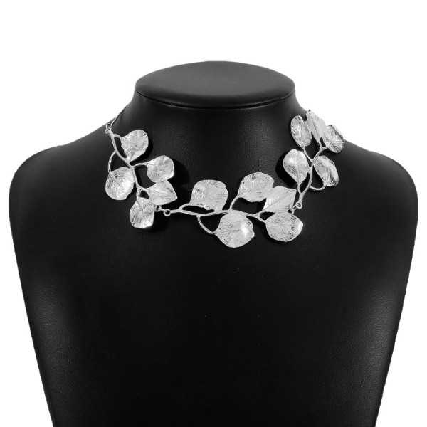 Choker Halsband Kedja Halsband SILVER silver