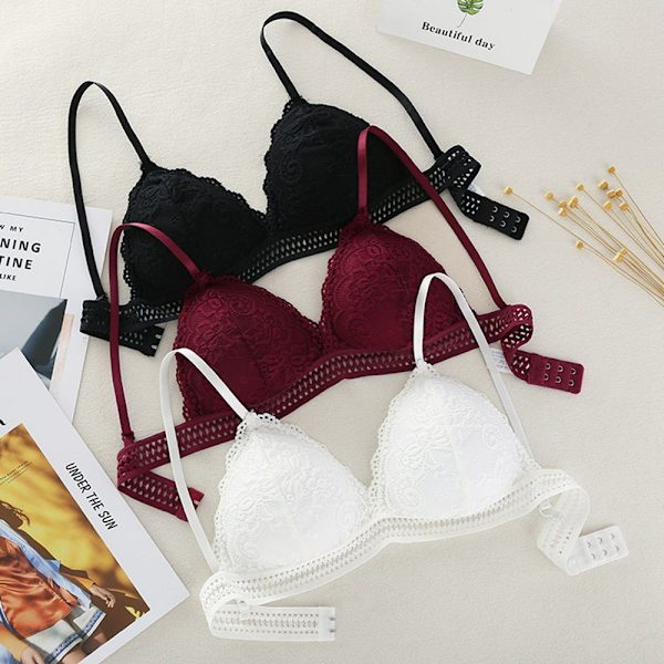 Spets -bh -underkläder Triangle Thin Cup
