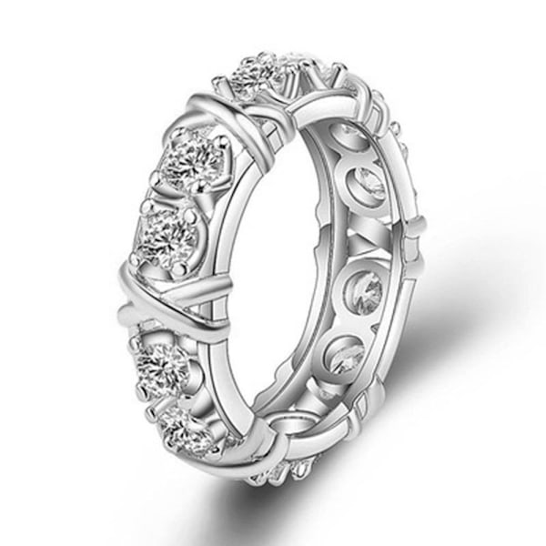Ring Magnetic Zircon Shaping SØLV NR.10 Silver No.10