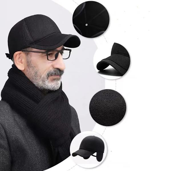 Vinterhattar Cap för män KAFFE Coffee
