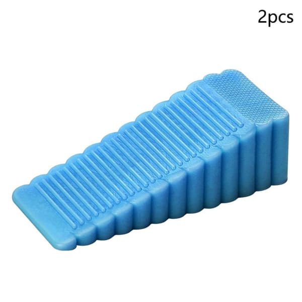 2 Stk Dørstopper Dørblokk BLÅ blue