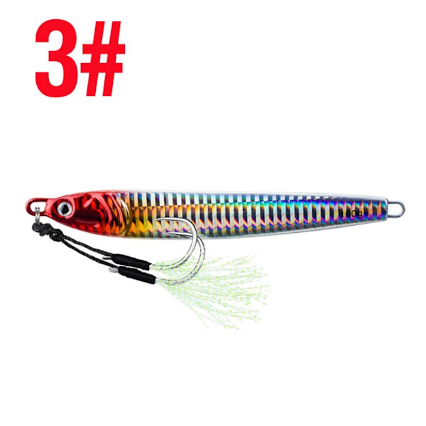 Fiskeagn Bionic Jig Lure 80GSTYLE 3 STIL 3 80gStyle 3