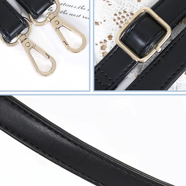Väska Strap Axelväska Bälten VIT white