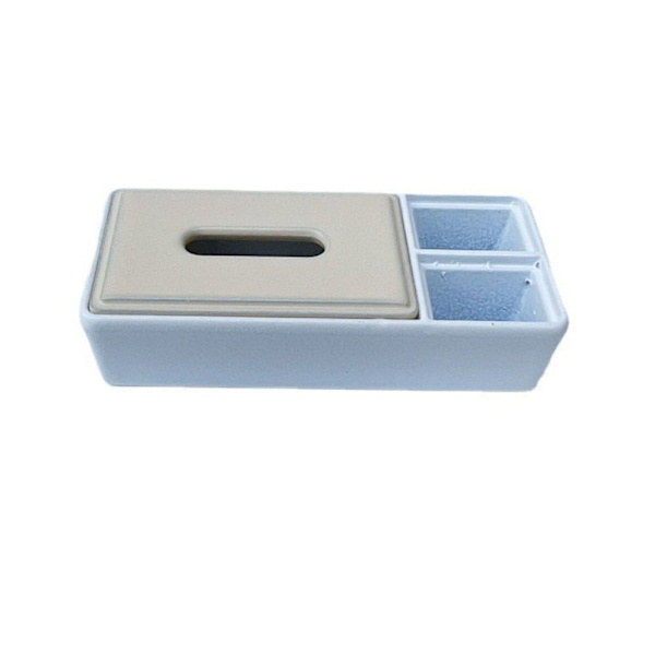 1/12 Dockhuslåda Miniatyrtillbehör VIT White