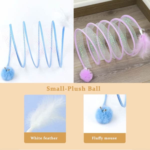 Cats Tunnel Pet Cat Lelu SININEN Blue