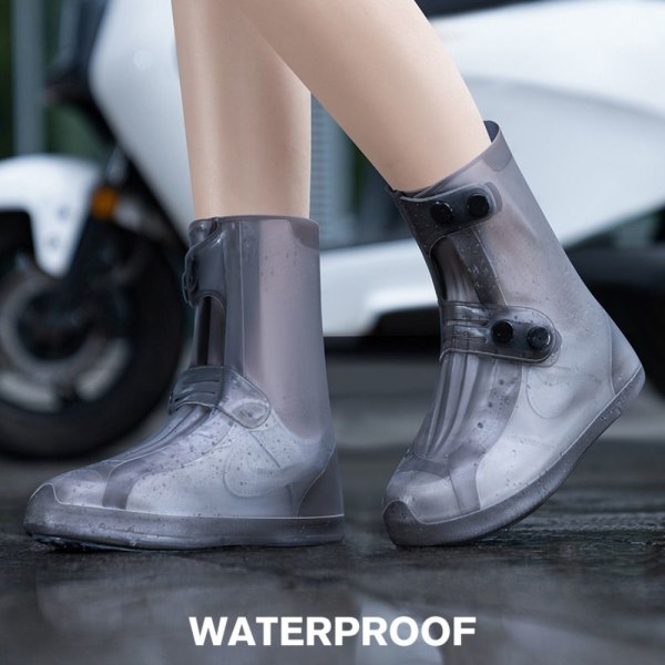 Rain Shoes Cover Sadekengät Boot TRANSPARENT L transparent L