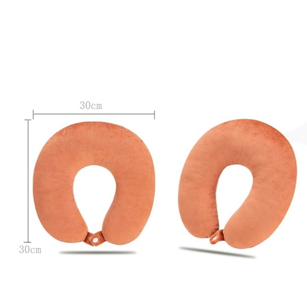 U-formad kudde Foam Memory Kudde Air Cushion Neck Random