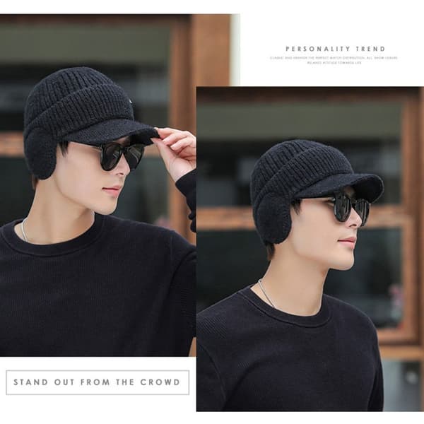 Beanies Mössor Stickad Cap BEIGE beige