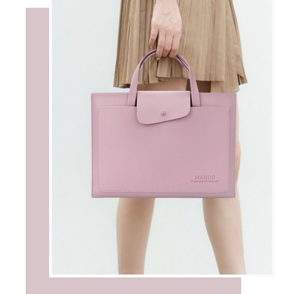 Laptoptaske Skulder Håndtaske MØRK PINK 15,6 TOMME 15,6 TOMME dark pink 15.6 inch-15.6 inch