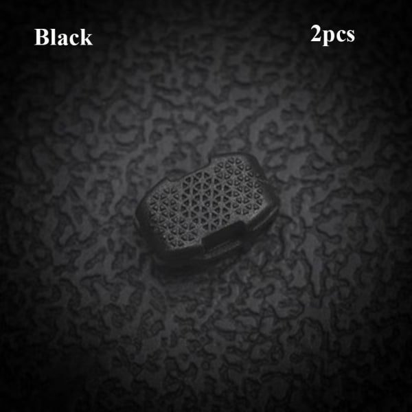 2 stk Fjedersnor Låse Toggle Stopper SORT Black