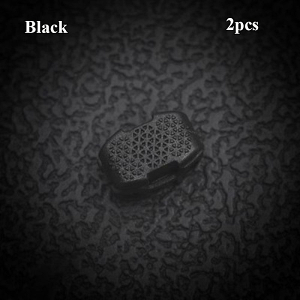 2stk Fjærsnor Låser Toggle Stopper SORT Black