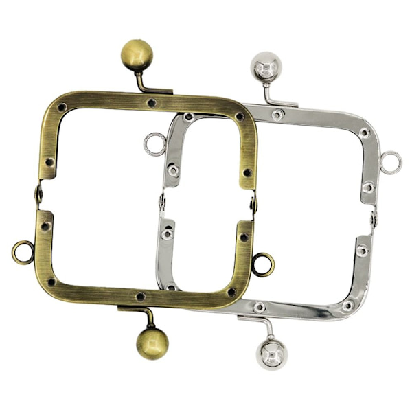 Kukkarokehys Kiss Clasp Kukkaro lukkokehys SILVER silver