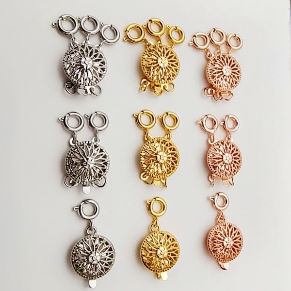 Halsband Layering Spännen Separator Spänne Converter