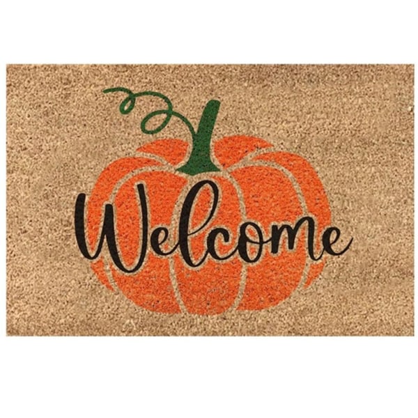 Happy Fall Door Mat Tervetuloa kynnysmatto DESIGN 1 DESIGN 1 Design 1