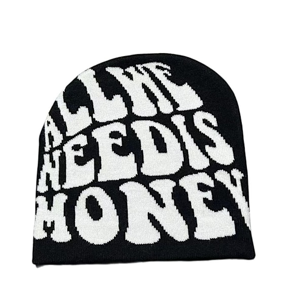 Stickmössa Cap Beanie Bonnet PINK&WINE RED pink&wine red