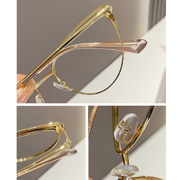 Anti-Blue Light Briller Runde Briller ROSE GULL ROSE GULL Rose gold
