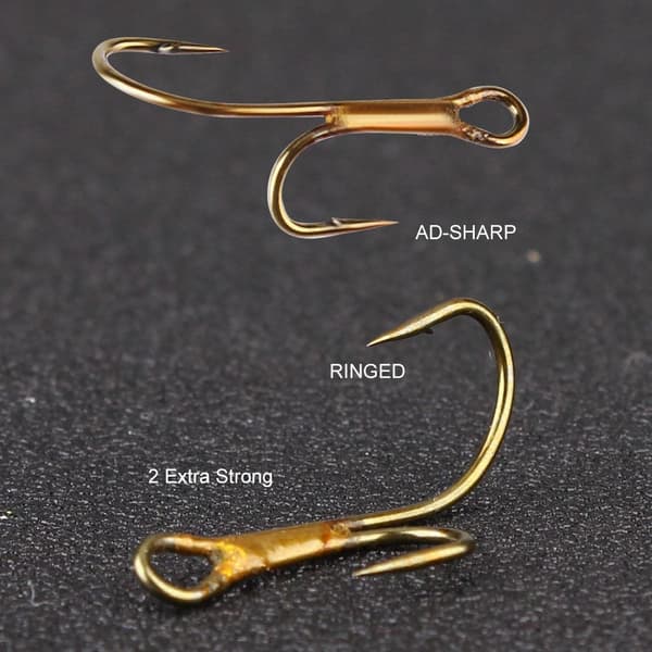 20 kpl Double kalastuskoukku Anchor Fishhook 2 2 2