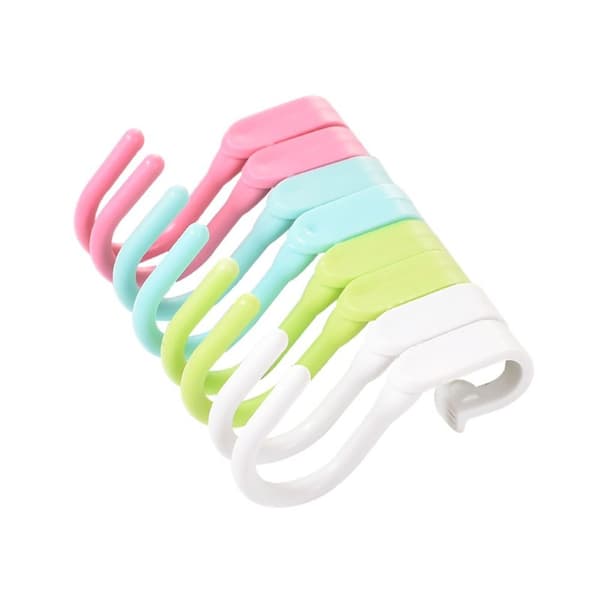 10 kpl S-ripustimet Creative S-koukku PINK pink