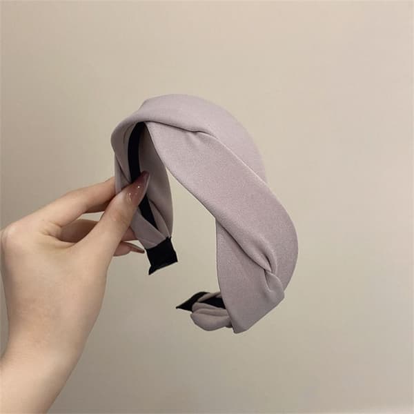 Twist pannebånd Hårbånd GRÅ Grey