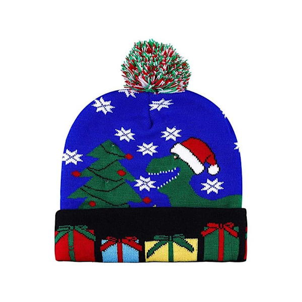 Julhattar med LED Light Up Beanie 3 3