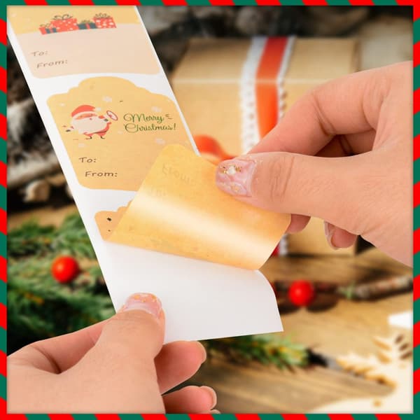 Julklappsetiketter 300 st