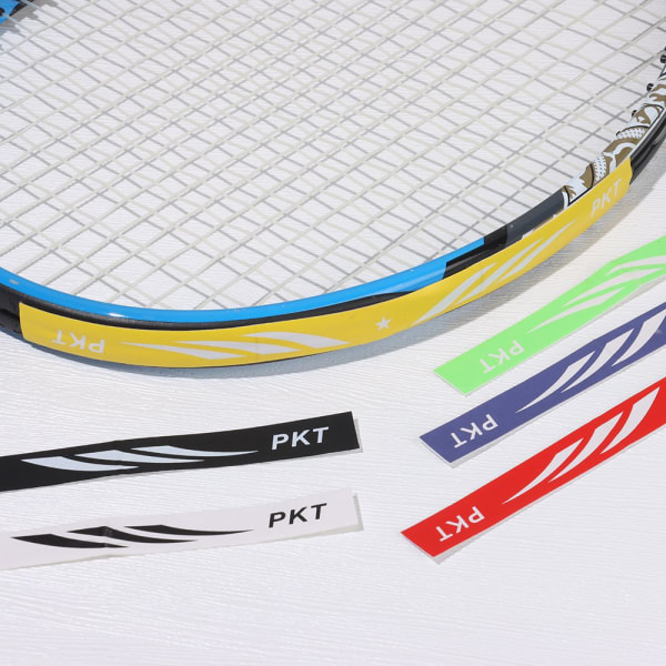 Racket Head Protector Tape Racket Skyddsdekal SVART black