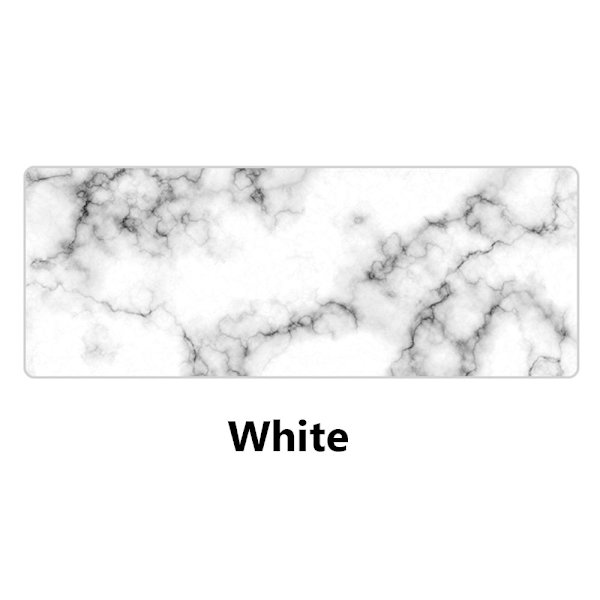 Musmatta, skrivbordsunderlägg, VIT 800X300X2MM White 800x300x2mm