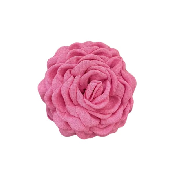 Roskrabba Blomma Hårclips ROSERÖD 12CM rose red 12cm