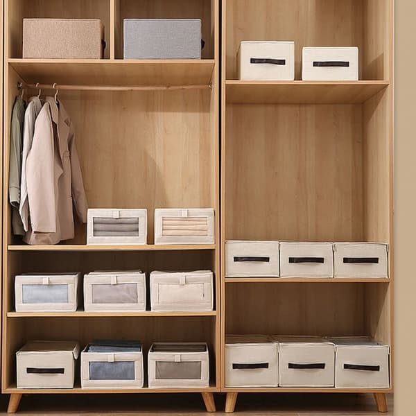 Underkläder Förvaringsbox Byxor Klassificering Låda GRÅ L Grey L