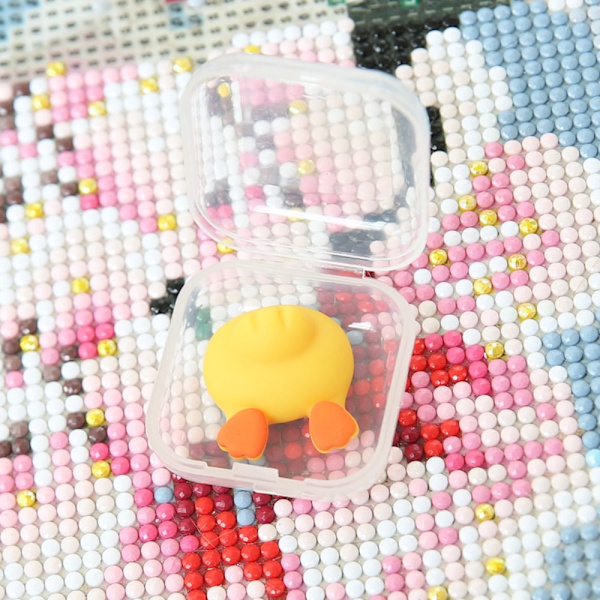 3st Diamond painting Cover Hållare Magnet Cover Minders GUL Yellow