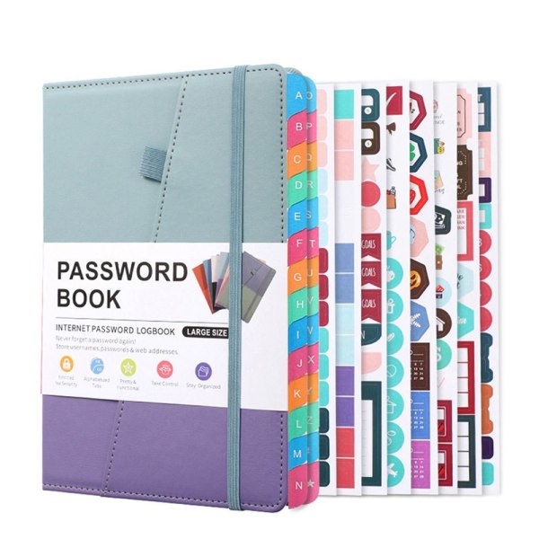 A5 Password Book Password Keeper Book 02 02 02