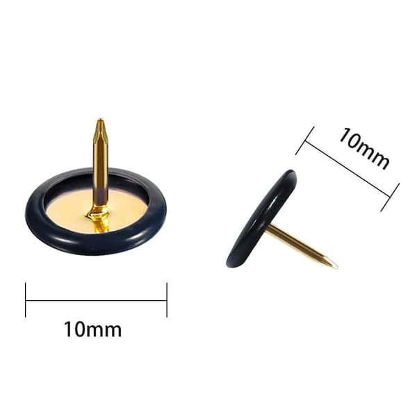 300 stykker Stålspidser Push Pins Plast