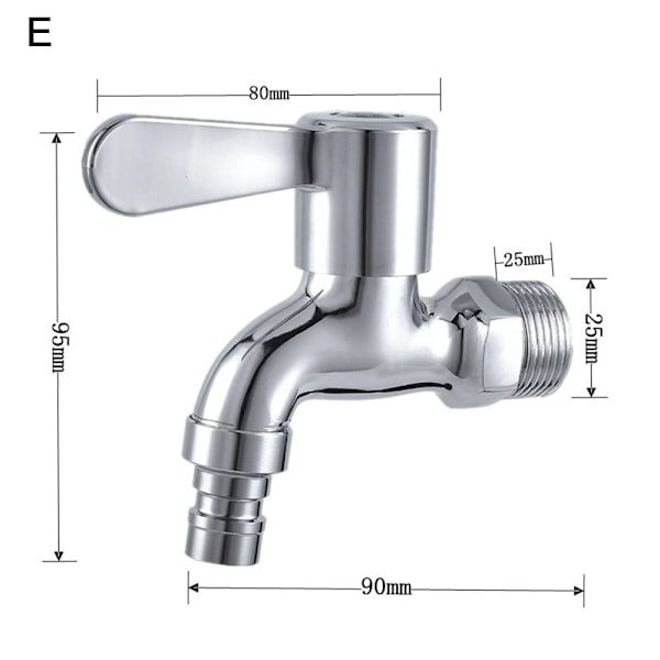 Hurtig åben vandhane Mop Cold Tap E E E