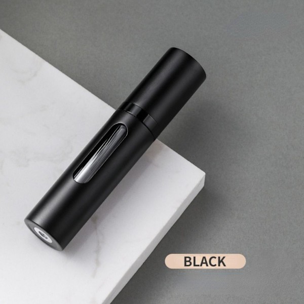 5/8ml hajuvesipullo kosmetiikkasäiliöt MUSTA 5ml 5ml black 5ml-5ml
