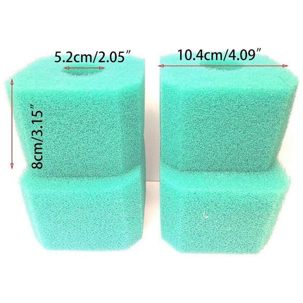 Badekarfiltre Svampfiltre for badekar 2 2 2