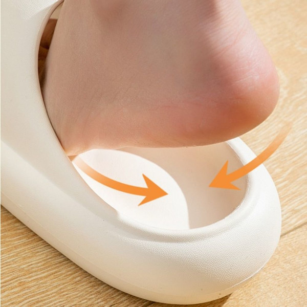 Cat Paw Slippers Sommersko HVIT 38-39 white 38-39