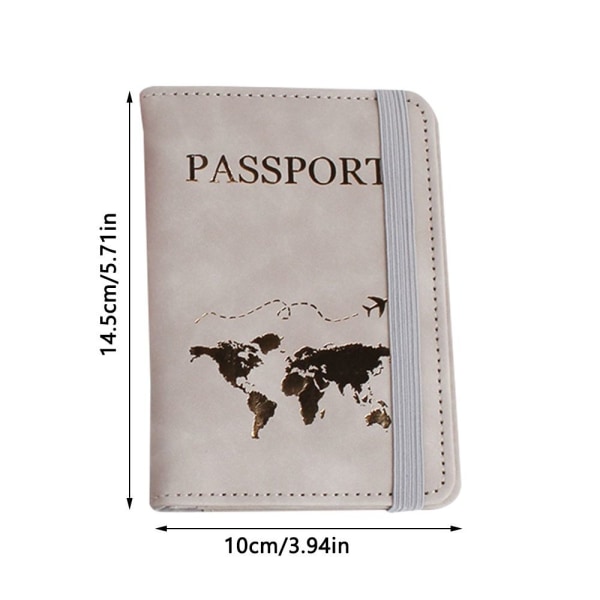 Passin cover Luottokortti Passipidike HARMAA Grey