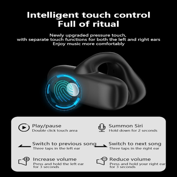 L33 Bluetooth Headset Tws Hörlur KHAKI ENKELÖR ENKELÖR khaki single ear-single ear