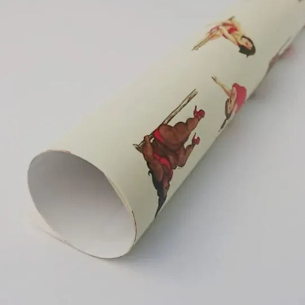 Pole Dancer -käärepaperi Lahjapaperi 2 2 2
