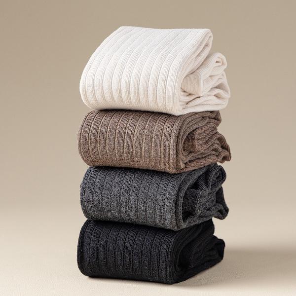 1 pari polvisukat Milk White DARK GREY Dark Grey