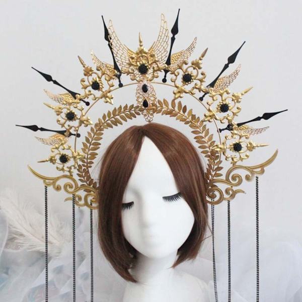 DIY Crown Material Kit Gothic Lolita Tiara 02 02 02