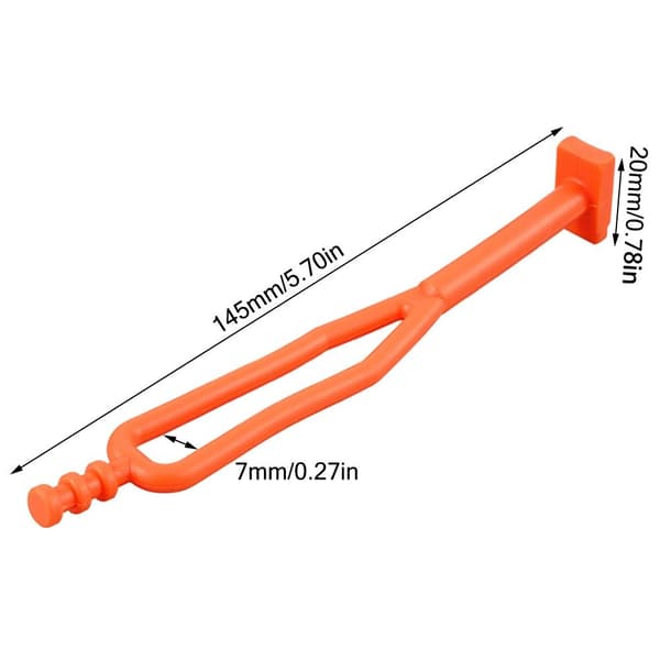 Motorcykel Kickstand Strap Fodstøtte Bracket Strap BLÅ blue