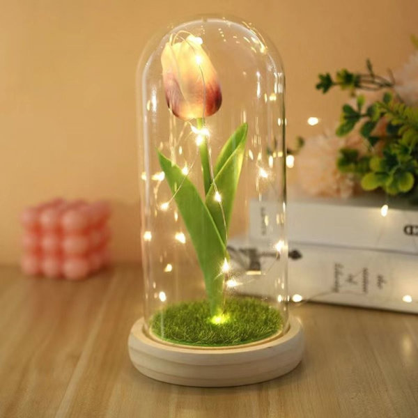 Tulip Night Lights Rose Led ROSA Pink